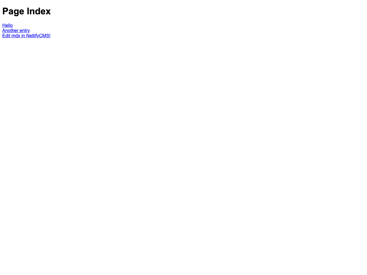 Typescript Rebass DecapCMS screenshot