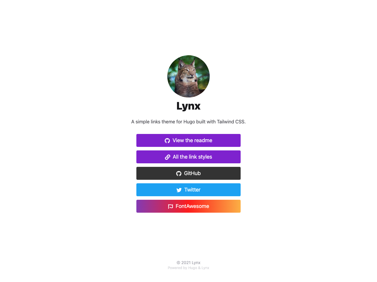 Lynx screenshot