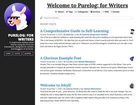 Purelog screenshot